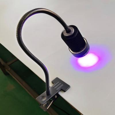 China Handheld UV Ink Curing Lights Gooseneck UV Clip Lamps For Glue Curing Spot Light 365nm 385nm 405nm Ultraviolet Emitter UV Handheld UV Ink Curing Lights led ndt lights for sale