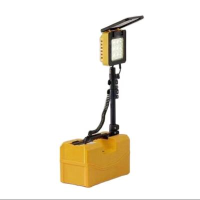 China Industrial Portable Rechargeable Outdoor Emergency Lamp System Flood Light High Power LED Flood Light Mobile Light Source for sale