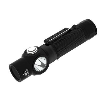 China Led Flashlight with Dual LEDs Magnet Flashlights with 365nm NDT Magnet Headlamp UV Light Lamp UV Blacklight White Light Outdoor Search Torch T6 for sale