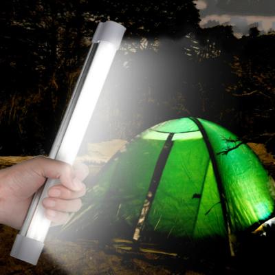 China Portable Emergency LED Tube Lights Outdoor Camping Lamp With Power Bank Handheld Led Strip Emergency Lamps for sale