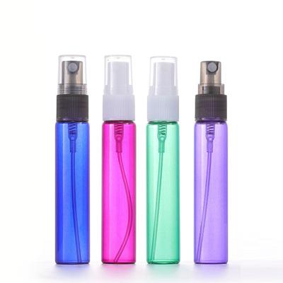 China 2ml 3ml 4ml 5ml 8ml 10ml Cosmetic Empty Mini Spray Atomizer Mist Vial Tester Blue Green Blue Green Glass Perfume Bottle for sale