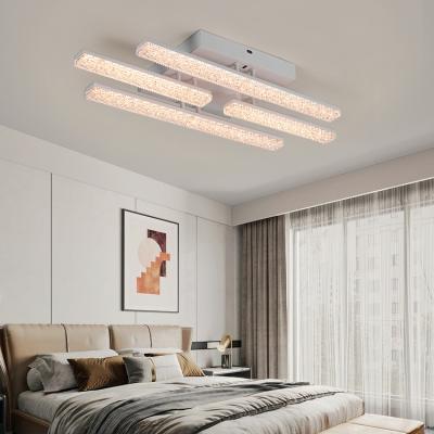 China Modern Nordic Style Dimmable Outdoor Mounted Decorative Surface Mounted Remote Control Led Ceiling Light for sale