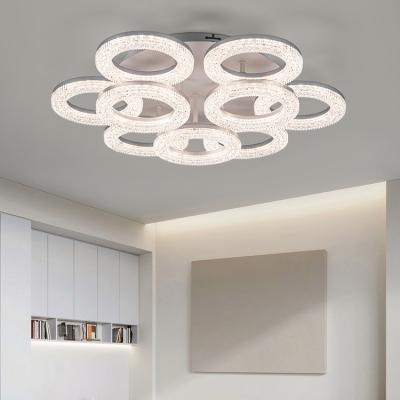 China Easy Installation Energy Saving Outdoor Mounted Remote Control Surface Mounted Modern Smart Led Ceiling Light for sale