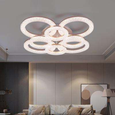 China Household Outdoor Mounted Decorative Lighting Decorative Lighting Remote Control Smart Led Ceiling Light for sale