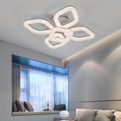 China New Arrival Good Quality Indoor Outdoor Mounted Fancy Crystal Decorative Led Ceiling Light Living Room Bedroom for sale