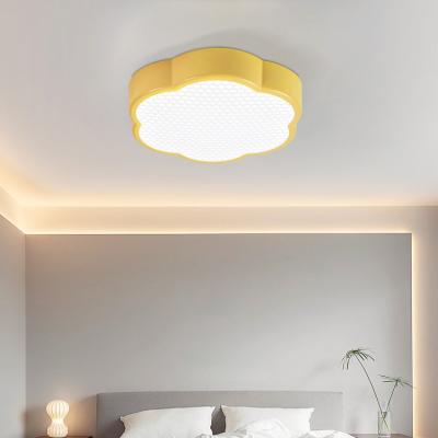 China New arrival energy saving eye protection indoor living room outdoor mounted decorative flower shape led ceiling light for sale