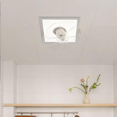 China Low Price Modern Kitchen Remote Control Dimmable Decorative Bathroom Led Ceiling Fan With Light for sale