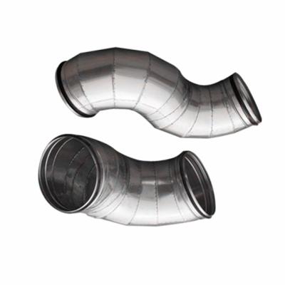 China Contemporary Top Selling Galvanized Sheet Spiral Duct Elbow For Ventilation Pipeline Joint for sale