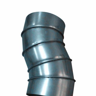 China Contemporary Cheap Price Galvanized Sheet Spiral Duct Elbow For Ventilation Pipeline Joint for sale