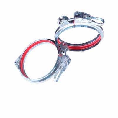 China Industrial Newcomer Connect Industrial Pipe Clamp Stainless Steel Quick Release Conduit Clamps for sale