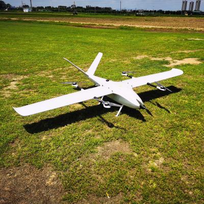 China Drone UAV ADAV Delivery Fixed Wing RTK GPS Headless Mode 15KG 2 Hours 2kg Payload Two Hybrid for sale