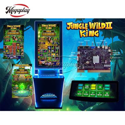 China High Returns Wild Jungle King II Credit Slot Machine Board Game 6 Slot Cabinet Software for sale