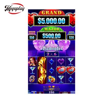 China High Returns Hot Selling Lock It Link Diamond Jackpot Link Slot Machine Game Board for sale