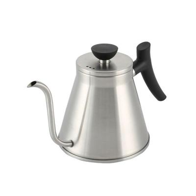 China Bartender Tool Durable 304 Stainless Steel Coffee Drip Handle Kettle Pour Over Gooseneck Teapot with Thermometer Coffee Accessories for sale