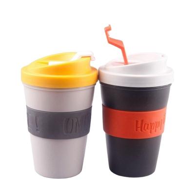 China Viable High Quality Bartender Tools Reusable Coffee Cup Hold Coffee Cup With Silicone Sleeve Coffee Accessories BPA Free for sale