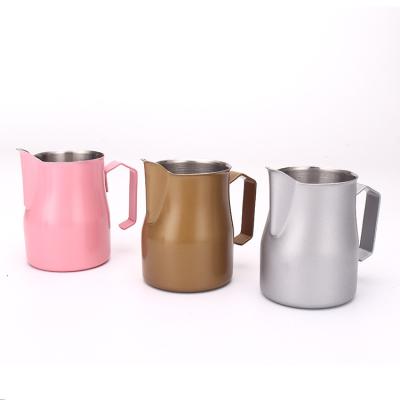 China High Quality Viable Coffee Accessories Stainless Steel Milk Pitcher Foaming Pitcher Latte Pitcher for sale