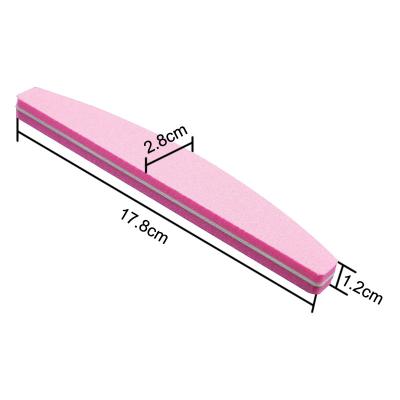 China Nail Care Nail Buffer Block Double Sides Design 100 180 Grit Sponge Nail File and Buffer for sale