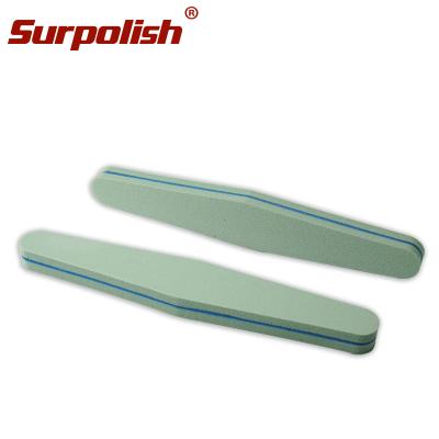 China Natural Green Printing Sanding Nail Files Buffing Nail Buffer Nail File and Nail Sponge Artificial Nails 100/180 Supply for sale