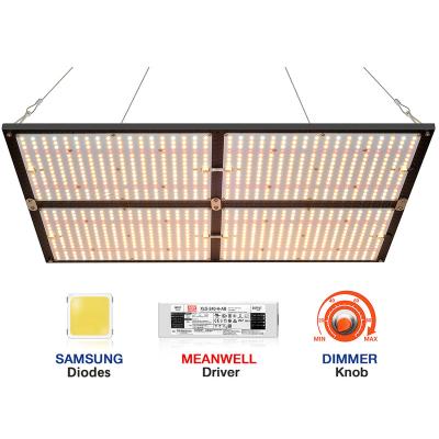 China CrxSunny XP4000 PRO 480W Samsung LM281B LM301B LM301H 3000K 5000K 660nm IR Full Spectrum UV LED Button Dimming Grow Light for Indoor Plants for sale