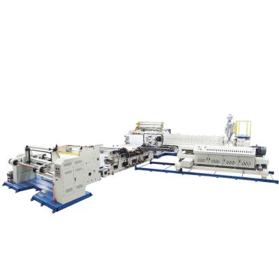 China Neue Papier- und Kunststoff-Extrusions-Laminationsmaschine speziell für das Freigabepapier mit automatischem Wiederaufwickeln und Schneiden zu verkaufen