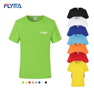 China QUICK DRY Anti-wrinkle Polo T-shirt Men 100% Cotton Digital Printing Logo Worker Polyester Man T Shirt for sale