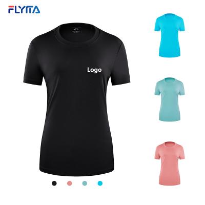 China custom logo 100% pima anti-wrinkle cotton t-shirt men high quality sport embroidered simple t-shirt women's t-shirts for sale