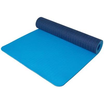 China Environmental protection durable natural rubber lengthening and widening custom logo yoga mat for sale