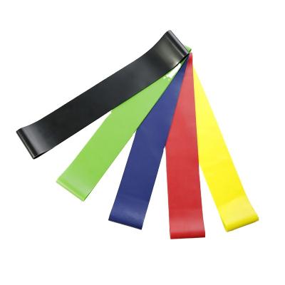 China Durable Elastic Yoga Fitness Ring Latex Tension Ring Strength Training Resistance Band Elastic Band for sale