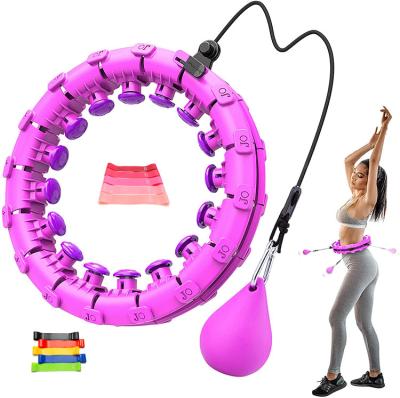 China Durable New Style Fitness Polynesian Dance Circles Ring Weighted Massage Polynesian Dance Circles Smart Spinner With Ball Extercise for sale