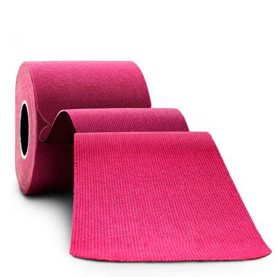 China Factory price breathable wrap pre kinesio sports tape strong muscle tape pink kinesiology pino tape for sale