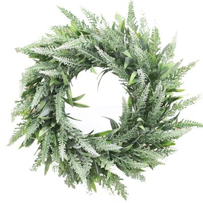 China Garland Garland Artificial Eucalyptus Garland Silk Ivy Vines Greenery Rattan Plants for Wall Room Garden Home Wedding Decor for sale