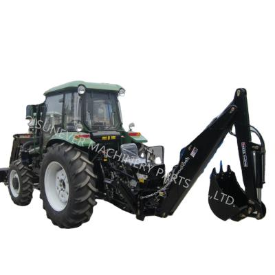 China Farms used tractor agriculture backhoe kubota tractor backhoe for sale