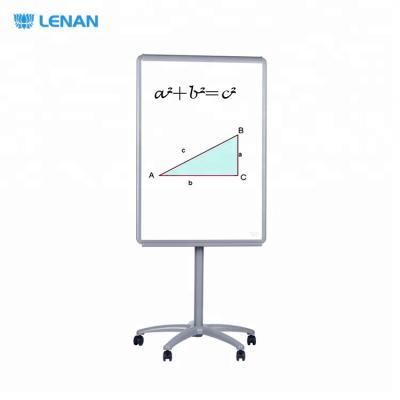 China Magnetic Dry Stand Height Adjustable Flipchart Whiteboard Desk 70x100cm Erase Mobile Conference Board Board for sale