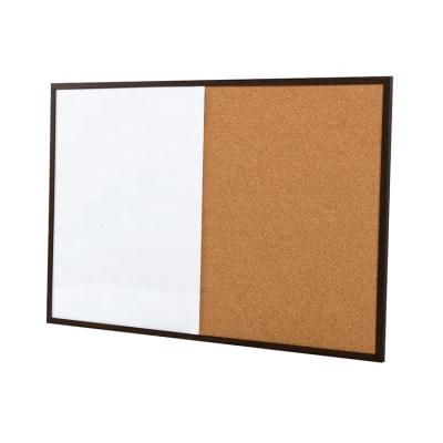 China Used As Message Board School Office Supplies Half White Cork Bulletin Boards Half Board Combination Board for sale