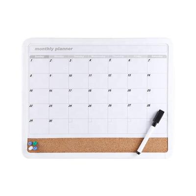 China For Cheap Weekly Calendar Dry Erase Magnetic Whiteboard Fridge Factory Price Monthly Planner Board For Fridge for sale