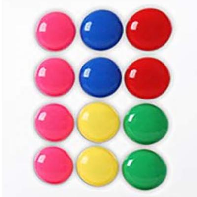 China Office Whiteboard Office Whiteboard Magnet Whiteboard Accessories Magnetic Strong Magnet Colorful Small Round Button Magnet Eco-friendly for sale