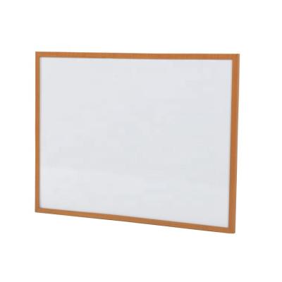 China Wooden Frame School MDF Small Portable Whiteboard Children Magnetic Writing Dry Erase Drawing White Board Kids Erase Board for sale