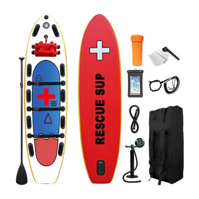 China 2022 New Unisex Surfboard Surf Boards Paddle Board Surf Rescue Board For Inflatable Raft Boat Paddle Surf Rescue Isup for sale