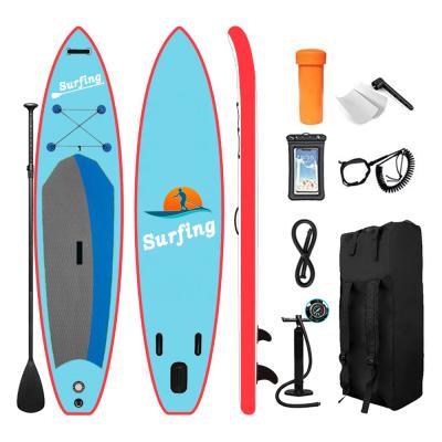 China Unisex Inflatable Surfboards Isup Paddle Board Stand Up Paddle Board Water Sports PVC Surfboards OEM Water Surfer for sale