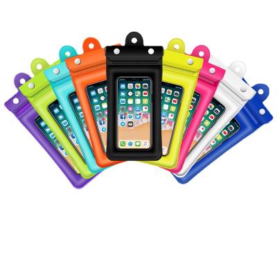 China Unisex Waterproof PVC Phone Case Cover For Mobile Cell Phone Touch Screen Water Proof Pouch Bag With Strap For Phones for sale