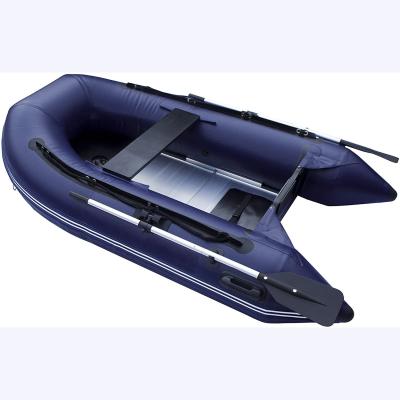 China Water Relax Fishing 2 3 4 Wholesale 5 Person Kayak Fishing Boat PVC Hypalon Custom Blue Inflatable Fishing Rubber Rowing Boat With Motor for sale