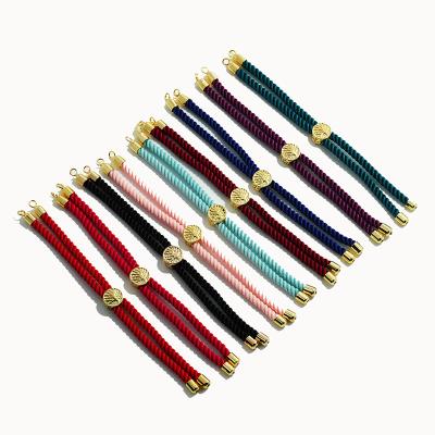 China TRENDY 34 Colors Diy Handmade String Bracelets Thread Bracelet Making String Adjustable Lucky Rope Bracelets for sale