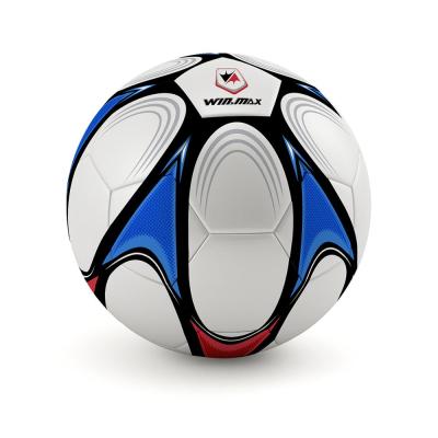 China 4.0-4.3mm WIN.MAX soccer ball PU size 5 official soccer training custom ball for sale