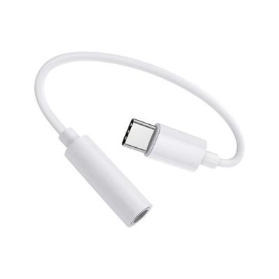 China Cell phone Keli USB C to AUX earphone. 3.5mm Jack Adapter Type C Jack Earphone Cable for Phone for sale