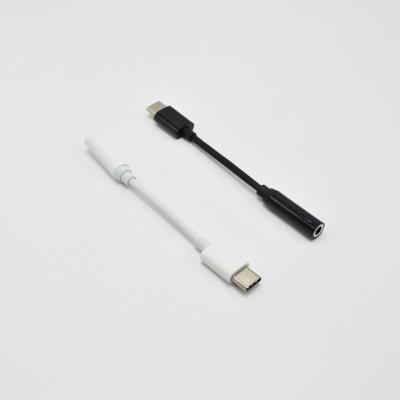 China Original Keli Type C Mobile Phone USB to Female Earphone Jack Audio Adapter 3.5mm Cable Cord for Phone for sale