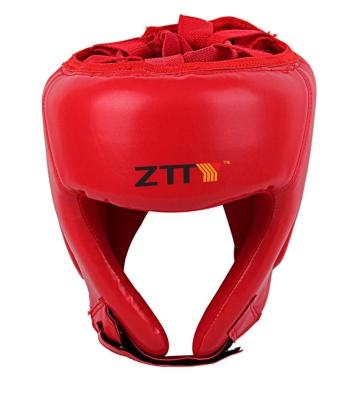 China Comfortable Protector Boxing Headguards Professional Muay Thai Martial Arts Muttahida Majlis-e-Amal Training Protector Boxing Helmet Durable Headgear for sale