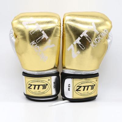 China High quality boxing gloves shiny microfiber boxing gloves for traning and match new material for sale