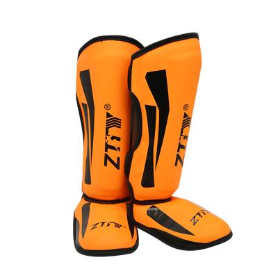 China Muttahida Majlis-e-Amal Adult Muay Leg Guards Thai Shin and Instep Guards Shin Guards for sale