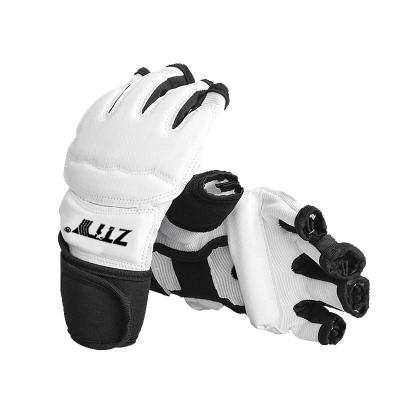 China Ideal for Taekwondo and Martrial Arts Artist Taekwondo Equipment Pu Leather High Quality Taekwondo Gloves for sale