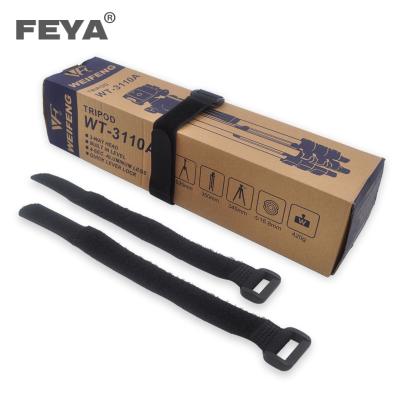 China Durable adjustable tie tape hook and loop strap with buckle for sale